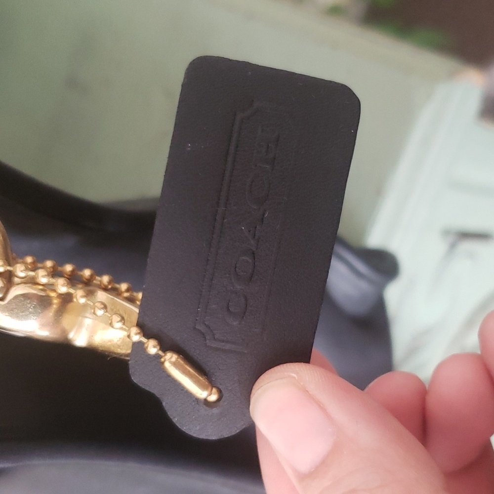 Coach Black Leather Satchel - Picture 2 of 7